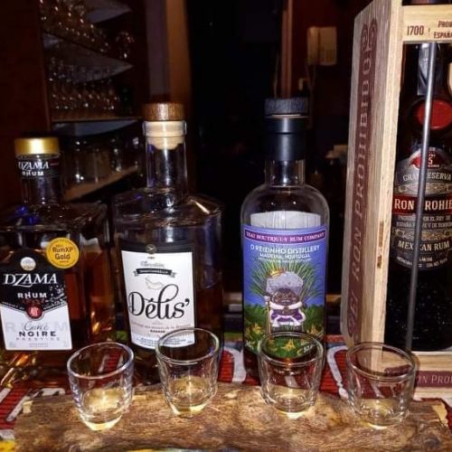 Dégustation de 4 Rhums